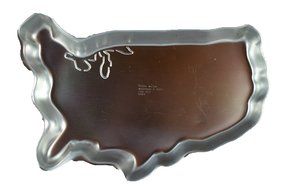 Wilton USA United States of America Cake Pan (2105-8251, 1989)
