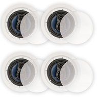 Blue Octave RC63 In Ceiling 6.5" Speakers 3 Way Home 1280 Watts New 2 Pair Pack RC63-2PR