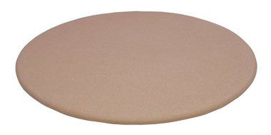 Rada Cutlery Stoneware Round Pizza Baking Stone, 15 Inch, Made in USA