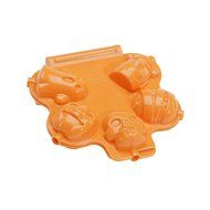 Sweet Creations 5 Cup Halloween Cake Pop Press, Orange N2
