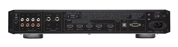 NuForce - AVP-18 - Preamp/Processor N3