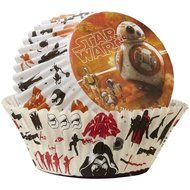 Star Wars Disposable Cupcake Liners and Toppers - 50 Baking Cups and 24 Fun Pix Toppers N4