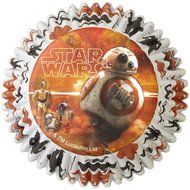 Star Wars Disposable Cupcake Liners and Toppers - 50 Baking Cups and 24 Fun Pix Toppers N5