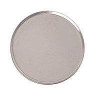Update International PT-CS16 Stainless Steel Aluminum Coupe Style Pizza Tray-PT-CS16 N3