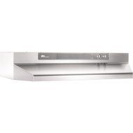 Broan 462423 Under-Cabinet Range Hood with Infinitely Adjustable Speed Control, 24-Inch, Black