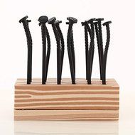 Teanfa Cool Nails Shape Fruit Fork Reusable Party Picks N4