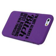 iPhone 6S Case,iPhone 6 Case (4.7") - Candy Color Kidding Words Series Slim Fit Shock-absorption Full Edge Protective... N32