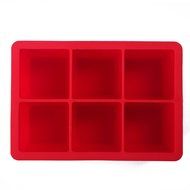 HDE Big Square Block Party Novelty Silicone Jello Chocolate Mold Ice Cube Tray (Big Blocks) N2