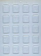CK Products 1-1/4-Inch L-Initial Mint Chocolate Mold