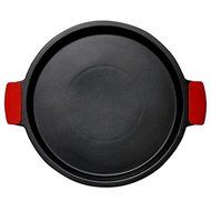 SuperStone / 13" Deep-Dish Non-Stick Pizza Stone with Easy-Grip Silicone Handles N2