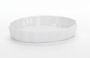 BIA Whiteware Oval Quiche and Creme Brule Ramekins