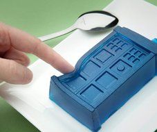 Doctor Who TARDIS Silicone Gelatin Mold Set of 2 - 1 cup size N3