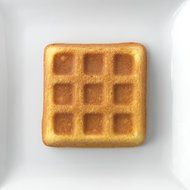 Sweet Creations Waffle Cake Pan, Silver N3