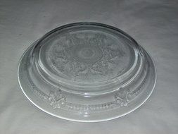 1940s-1950s Vintage Fire King Sapphire Blue "Philbe" Glass Pie Plate 8 3/8 x 1 1/2" N2