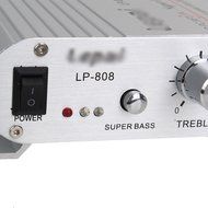 BQLZR 12V 50W LP-808 Mini Hi-Fi Stereo Audio Amplifier For Car Motorcycle Motorbike N3