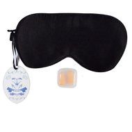 Fomatrade Natural Mulberry Silk Mask, Reversible Sleep Silk Blinder Eyeshade for Travel, Relaxing, Flight, Shift... N15