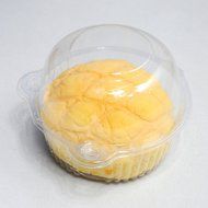 100 New Clear Jumbo Cupcake Muffin Pods BPA-Free Containers Locking Push Tabs N2