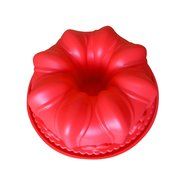 Sago Brothers Large Spiral Shaped Bundt Cake Pan, Flower Shaped Silicone Baking Mold Decorating Dessert Cake Pan... N2