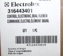 Frigidaire Dual Burner Control 316443401