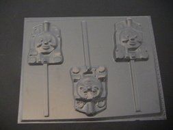 Thomas the Tank Train Engine Chocolate Candy Lollipop Mold