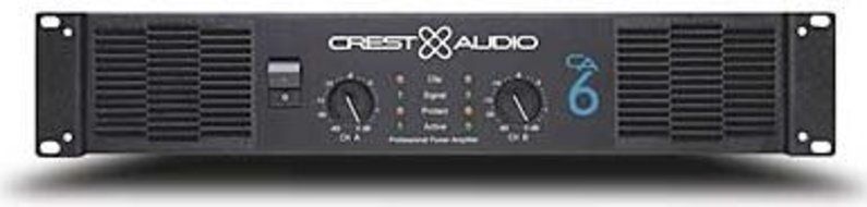 CREST CA6 600-Watt Per Channel at 4Ohm