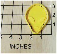 UFO Alien Shaped Cookie Cutter and Stamp #1216
