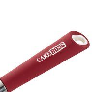 Cake Boss Stainless Steel Tools and Gadgets Balloon Whisk with Silicone Overmold, 10-Inch, Red N2