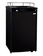 Kegco K199B Kegerator Cabinet Only - Black Cabinet and Door