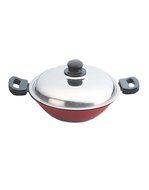 Anantha Non-Stick deep Appachetty cute with Lid, 20cm