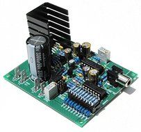 Audio Amplifier Kit, 100w, Mono, High Fidelity, with Opt. Linkwitz-Riley Filter