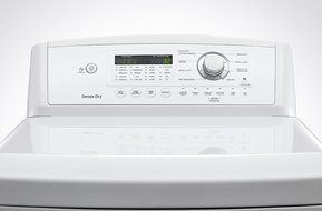 LG H/E Super Capacity H/E Top Load Laundry Pair with Powerful StainCare Technology WT4870CW DLE4870W (ELECTRIC... N8