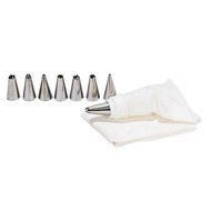 Patisse 02429 9-Piece Piping Bag with Nozzles