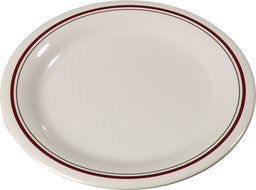Carlisle Durus Narrow Rim Melamine Plates N24