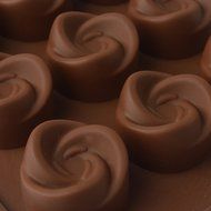 EVTECH(TM) 15 Cavity swirl Style Silicone Gel Non Stick Cake Bread Mousse Ice Pudding Mold Chocolate Jelly Candy... N4