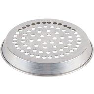 American Metalcraft ADEP14SP 14" x 1" Super Perforated Standard Weight Aluminum Tapered / Nesting Deep Dish Pizza...