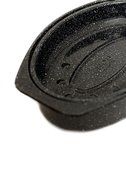 Granite Ware 6106-2 13-Inch Covered Oval Roaster, Black N2