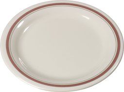 Carlisle Durus Narrow Rim Melamine Plates N30