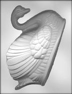 CK Products 3-D Right Half Large Swan Chocolate Mold