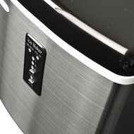 NewAir AI-100SS 28-Pound Portable Ice Maker, Stainless Steel N8