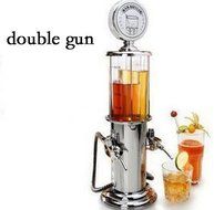 Single/double Gun Barware Mini Beer Pourer Water Liquid Drink Dispenser Wine Pump Dispenser Machine (Double Gun)