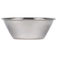 Set of 144 Stainless Steel Portion Cups 1.5 oz, Individual Condiment Round Sauce Cups - 1 1/2 ounces N8