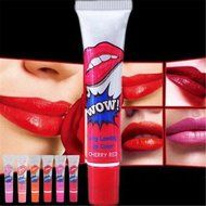 GUAngqi 6 Colors Tattoo Magic Color Peel Off Mask Tint Long Lasting Waterproof Lip Gloss N3