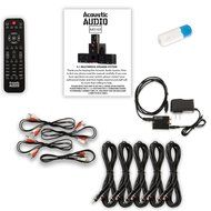 Acoustic Audio AA5103 Home 5.1 Speaker System with USB Bluetooth Optical Input and 5 Ext. Cables N2