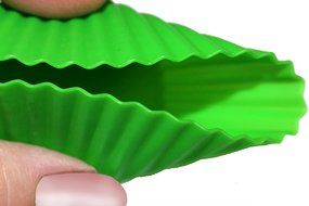 Green Baby Cakes Silicone Baking Cups/Cupcake Liners &ndash; Never Buy Paper Cups/Liners Again - Lifetime Guarantee! N5