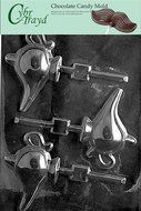 Cybrtrayd M118 Magical Lamp Aladdin Chocolate Candy Mold with Exclusive Cybrtrayd Copyrighted Chocolate Molding...