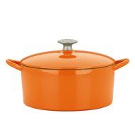 Mario Batali by Dansk Enameled Cast Iron Pizza Pan and Griddle, 12-Inch, Chianti N34