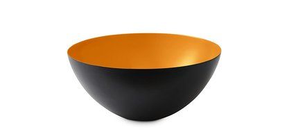 Krenit Round Edge Steel Bowl, 16cm Diameter, Turquoise N5