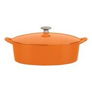 Mario Batali by Dansk Enameled Cast Iron Pizza Pan and Griddle, 12-Inch, Chianti N36