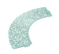 BETOP HOUSE Vine Lace 50-Piece Cupcake Wrappers, Purple N20