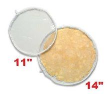 No-mess Pie Crust Maker Bags - Set of 2 - 11" and 14"